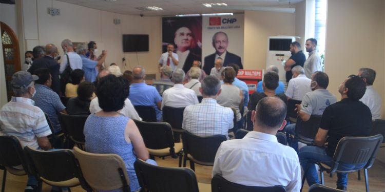 ALİ CENGİZ EROL CHP MALTEPE İLÇE BAŞKANLIĞINI ZİYARET ETTİ