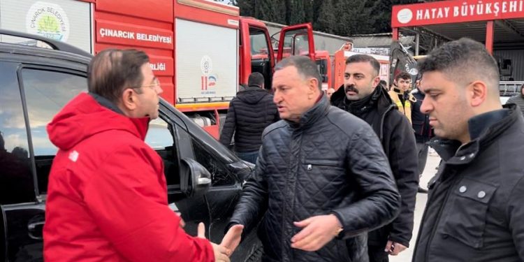 ALİ KILIÇ DEPREM BÖLGESİNDE