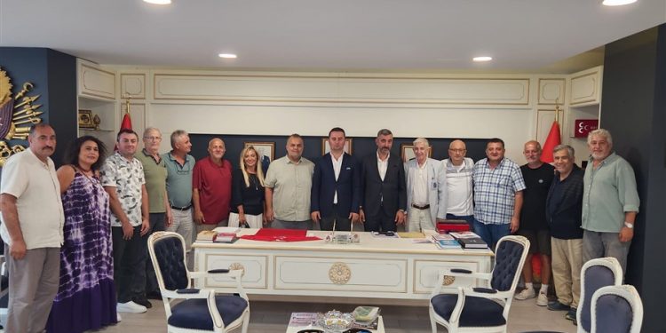 MASK MHP İLÇE BAŞKANLIĞINI ZİYARET ETTİ