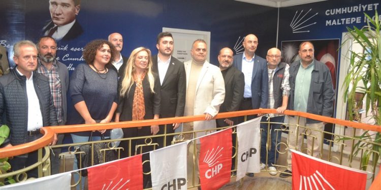 MASK YÖNETİMİ CHP MALTEPE İLÇE BAŞKANLIĞINI ZİYARET ETTİ