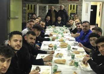 FİKİRTEPE DUMLUPINARSPOR KULÜBÜNDE MANGAL ZİYAFETİ