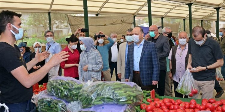 MEFTUN DALLI PAZAR YERLERİNİ DENETLEDİ