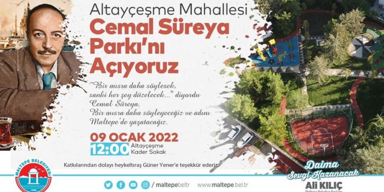 CEMAL SÜREYYA PARKI AÇILIYOR