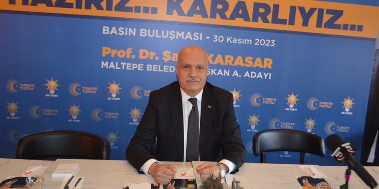 PROF. DR. ŞAHİN KARASAR AK PARTİ MALTEPE BELEDİYE BAŞKAN ADAY ADAYI OLDU