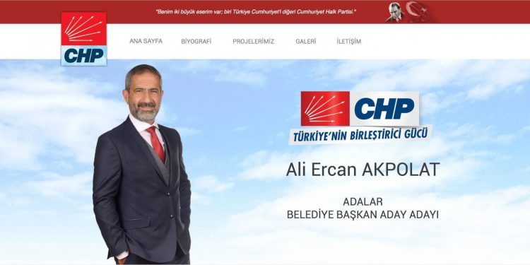 ALİ ERCAN AKPOLAT CHP ADALAR BELEDİYE BAŞKAN ADAY ADAYI OLDU