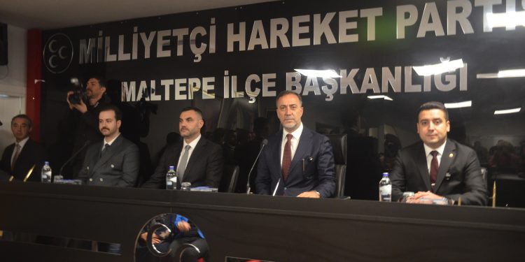 VOLKAN YILMAZ MHP MALTEPE İLÇE BAŞKANLIĞINI ZİYARET ETTİ
