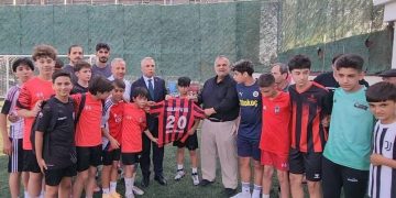 KAYMAKAM BAHRİ TİRYAKİ GÜLSUYU SPOR KULÜBÜNE VEDA ETTİ