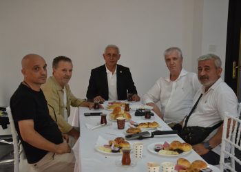 ERCAN AĞKAYA YEREL BASIN İLE KAHVALTIDA BULUŞTU