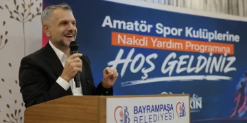 BAYRAMPAŞA AMATÖR SPOR KULÜPLERİNE NAKDİ YARDIM