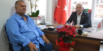 BEHRAM KAÇAR YENİ PARTİYİ ZİYARET ETTİ